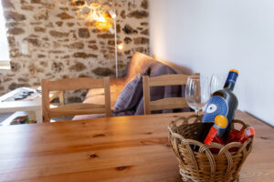 Messinian Stone House - Living room