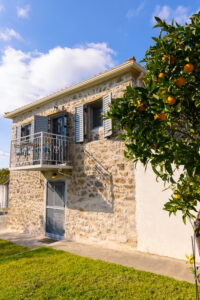 Messinian Stone House - East house view